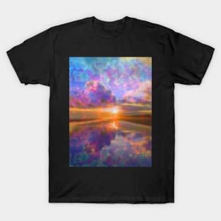 Colorful Sunset by Jan Marvin T-Shirt